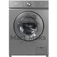 Стиральная машина Бирюса WM-SM510/08 M металлик, загрузка фронтальная 5кг, 1000 об/мин., класс: A+++