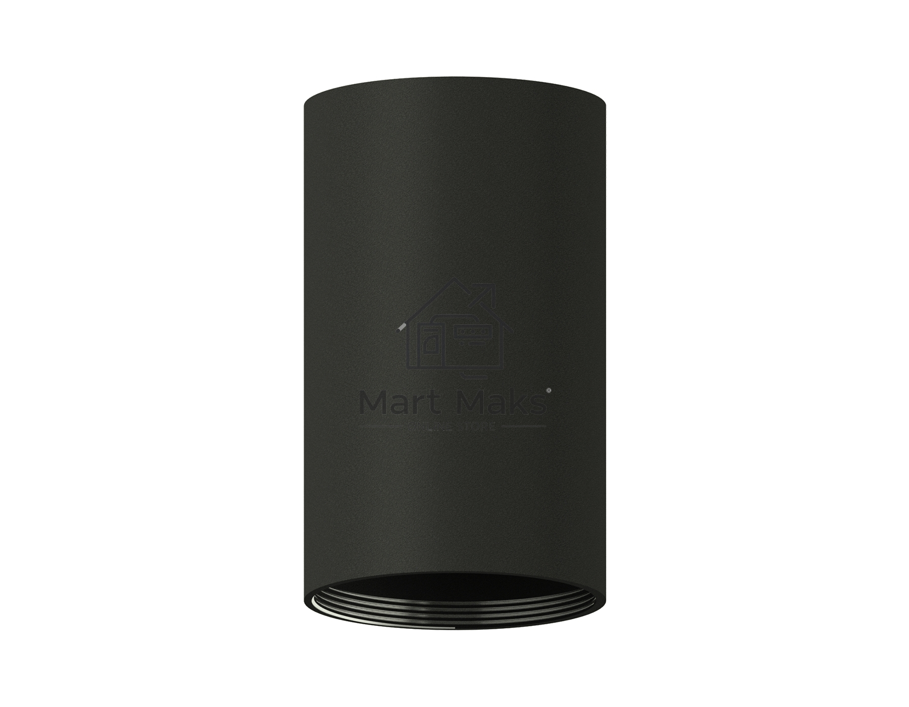 Корпус светильника C6323 SBK черный песок D60*H100mm MR16 GU5.3