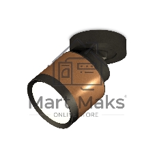 Светильник Ambrella Light XM8117001 SCF/SBK/PBK кофе песок/черный песок/черный полированный GX53 (A2229, A2106, C8117, N8113)