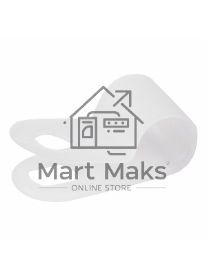 Кабельная скоба под винт Rexant 6 мм, белая, упаковка 50 шт.