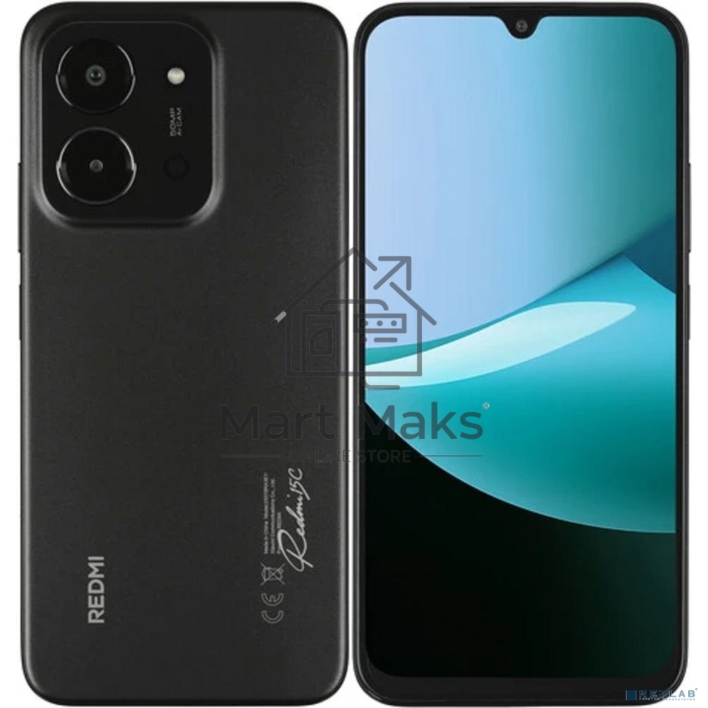 Смартфон Xiaomi Redmi 15C 4/128Gb черный