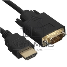 Кабель-переходник VCOM CG596-1.8M HDMI --> VGA_M/M 1,8 м