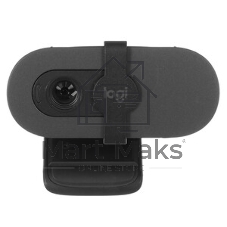 Веб-камера Logitech Brio 90 1920x1080, 30 кадр/с, USB Type-A, микрофон, крепление на мониторе