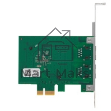 Сетевая карта ORIENT XWT-INT82L2PE PCI-Ex1 v1.0a 2xRJ45 Gigabit Ethernet, Intel 82571GB chipset, 1 Гбит/с, 2 планки крепления в комплекте (31282)