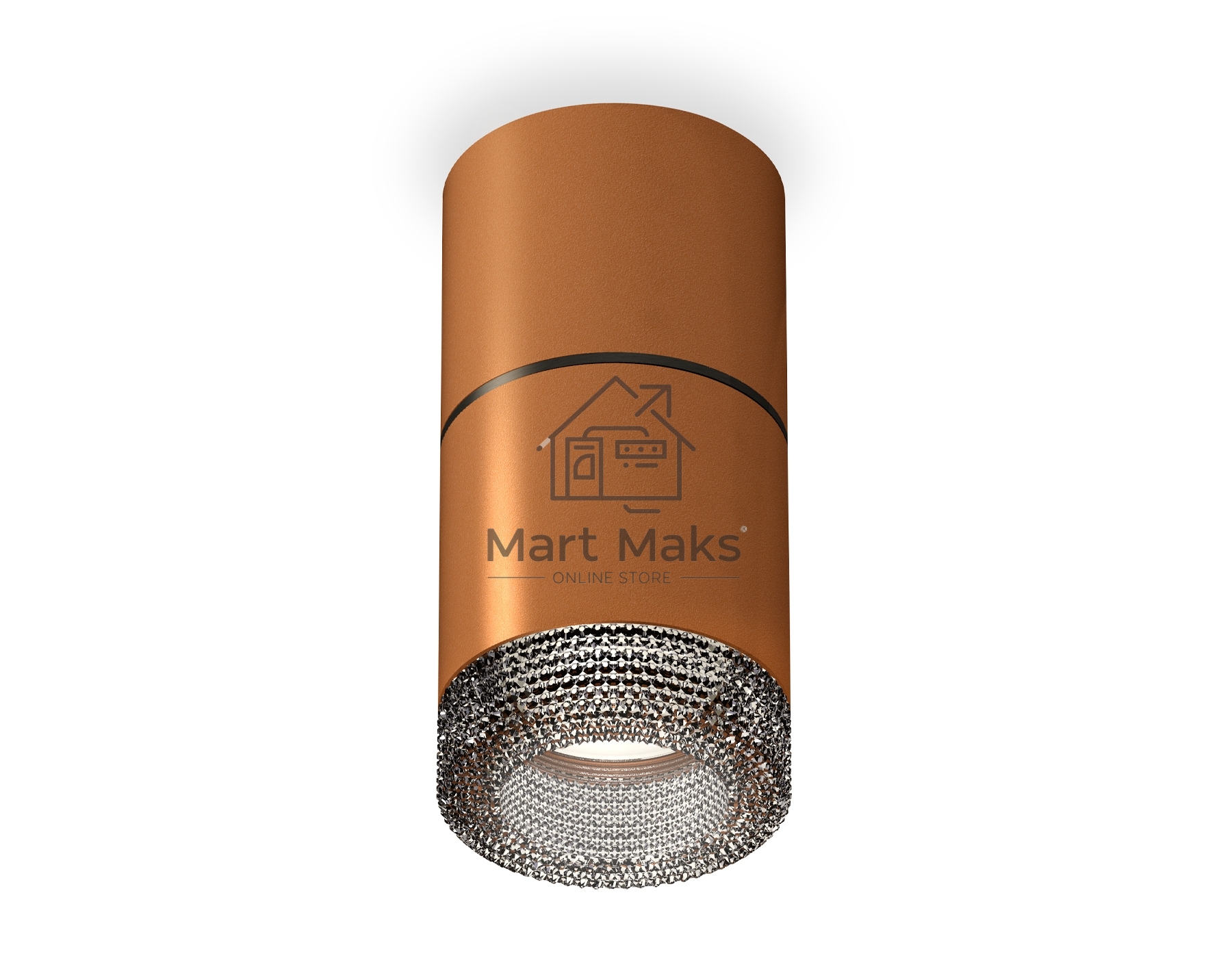 Светильник Ambrella Light XS7404042 SCF/BK кофе песок/тонированный MR16 GU5.3 (C7404, A2071, C7404, N7192)
