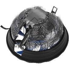 Кулер Digma D-CPC95-PWM2 синий/черный 120мм алюминий 1500rpm 29db 4-pin 95W 66мм