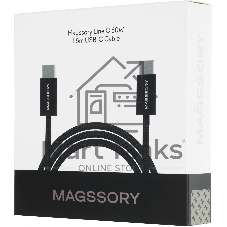Кабель Magssory CBL002 USB Type-C (m)-USB Type-C (m) 1.5м черный коробка