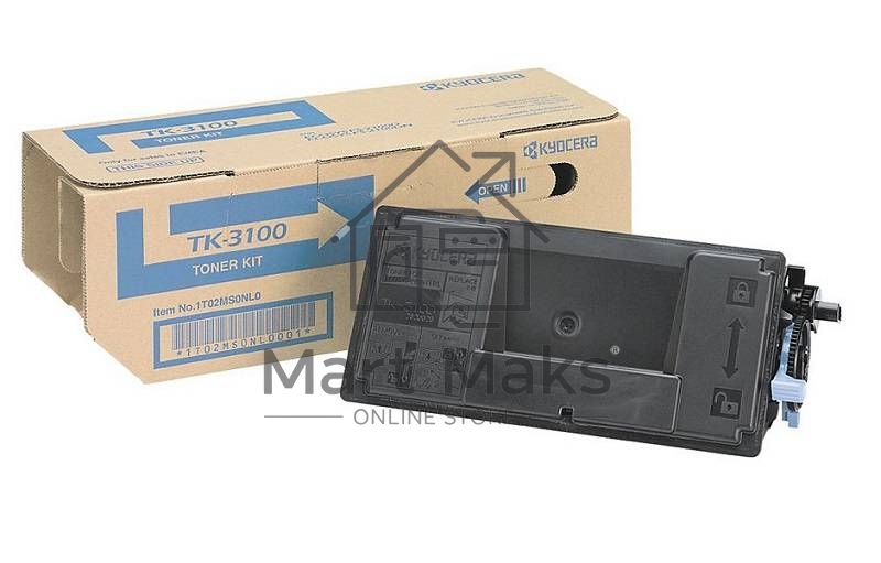 Картридж лазерный Kyocera TK-3100 (1T02MS0NL0) черный для FS-2100D/2100DN/M3040dn/M3540dn 12500 стр.