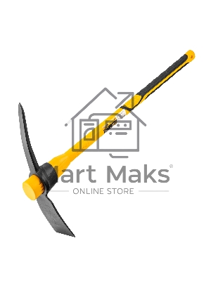 Кирка 2250 г, широкая, фиберглассовая обрезиненная рукоятка 900 мм Denzel