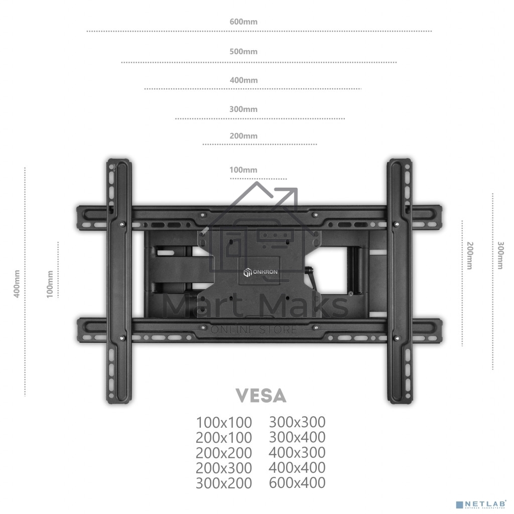 Кронштейн ONKRON M7L для телевизора 40