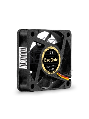 Вентилятор для корпуса ExeGate EX06015B3P-24 черный, 60 мм, 5000 об/мин, 35.5 дБ, 3 pin