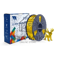 Филамент NVPrint PLA+ Trasparent Yellow для 3D печати диаметр 1.75мм длина 330 метров масса 1 кг Филамент NVPrint PLA+ Trasparent Yellow для 3D печати диаметр 1.75мм длина 330 метров масса 1 кг
