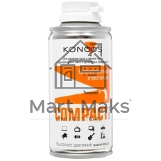 Очиститель - спрей Konoos Сжатый воздух для продувки пыли KAD-210, 210 мл