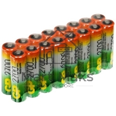 Аккумулятор GP 270AAHCRGY AA NiMH 2700mAh (16шт) спайка