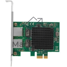 Сетевая карта ORIENT XWT-INT82L2PE PCI-Ex1 v1.0a 2xRJ45 Gigabit Ethernet, Intel 82571GB chipset, 1 Гбит/с, 2 планки крепления в комплекте (31282)