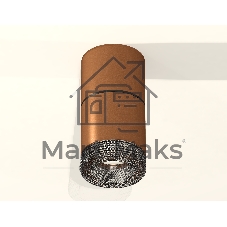 Светильник Ambrella Light XS7404042 SCF/BK кофе песок/тонированный MR16 GU5.3 (C7404, A2071, C7404, N7192)