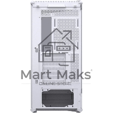Корпус без блока питания Case JONSBO D400, Midi-Tower, TG, no fan, 2xUSB-A 3.0 + 1xUSB-C 3.2, ATX, mATX, mITX White