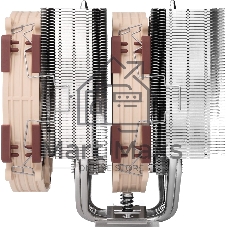 Кулер для процессора/ CPU Cooler Noctua NH-D15 G2 (228W, 4-pin PWM, 168mm, Al/Cu, 8x6mm, 2x140mm, 91.5CFM, 24.8dBA, 1500RPM, S: 1851/1700/1200/115X, AM5/AM4, Beige/Brown)