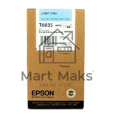 Картридж струйный Epson C13T603500 светло-голубой для Epson St Pro 7800/9800/7880/9880 (220мл)