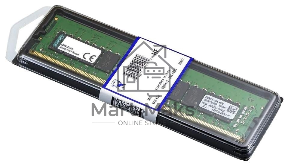 Оперативная память Kingston ValueRAM, DDR4, 32Gb (1x32Gb), 3200MHz, CL22, DIMM