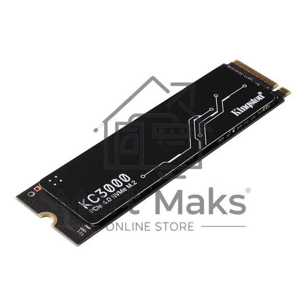 Накопитель SSD Kingston KC3000, 1Tb, M.2 2280, PCIe 4.0 x4, R/W 7000/6000, с радиатором.