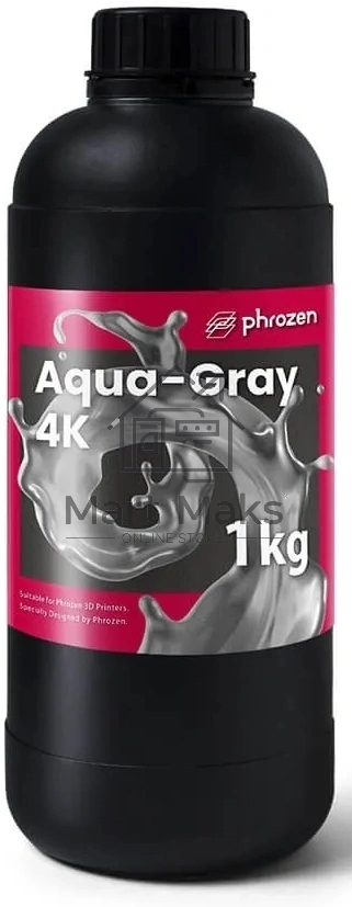 Смола 3d Phrozen AQUA 4K серый 1кг