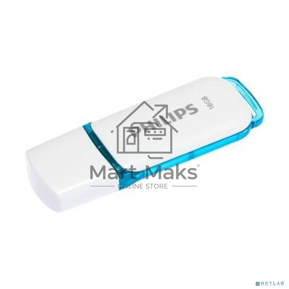 Флешка USB R/W 16GB PHILIPS SNOW2.0 16GB, USB 2.0