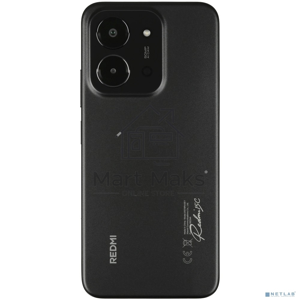 Смартфон Xiaomi Redmi 15C 4/128Gb черный