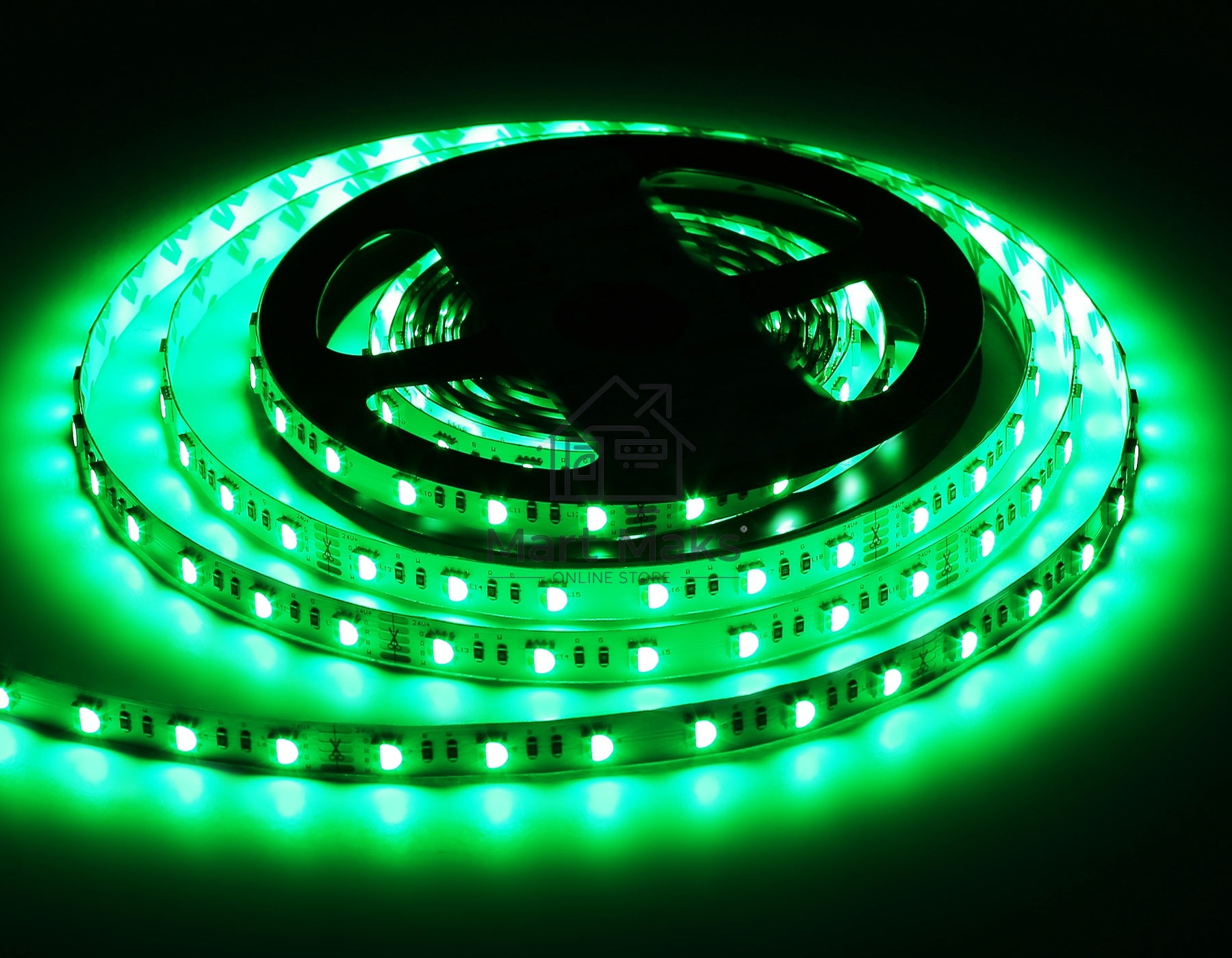 Светодиодная лента Ambrella light GS4401 5050 60Led /10W m/ 24V IP20 RGBW+3000K/ 5000*10*1.87mm (5 конт.)