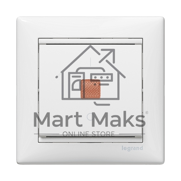 Рамка 1-м Valena белый Leg 774451