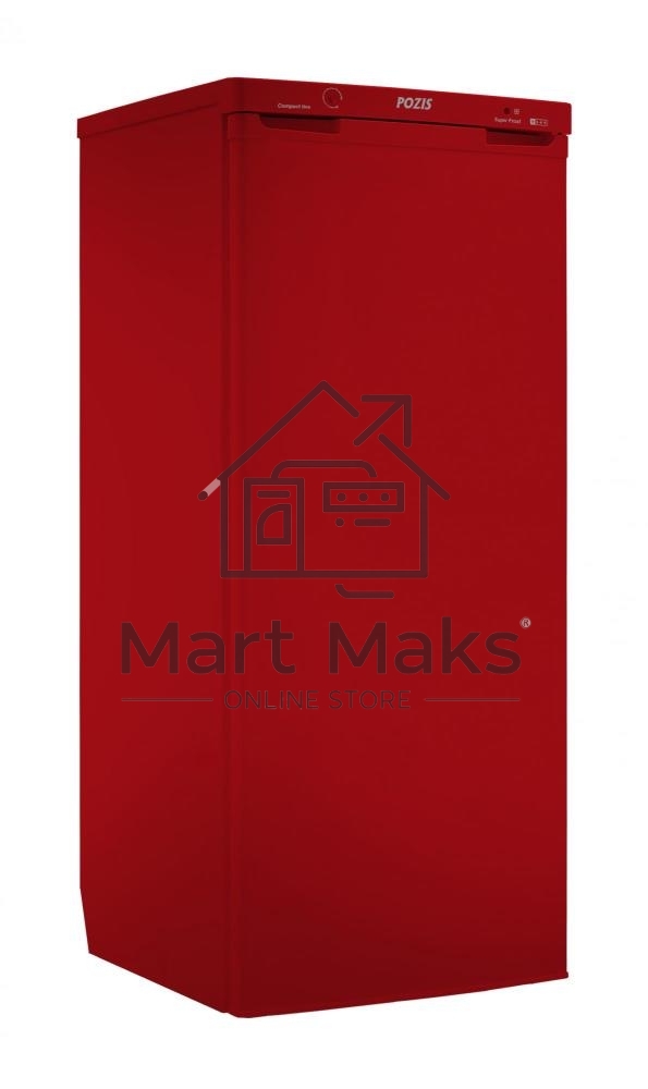 Морозильная камера Pozis FV-115 рубиновый, 163л, 6 ящиков