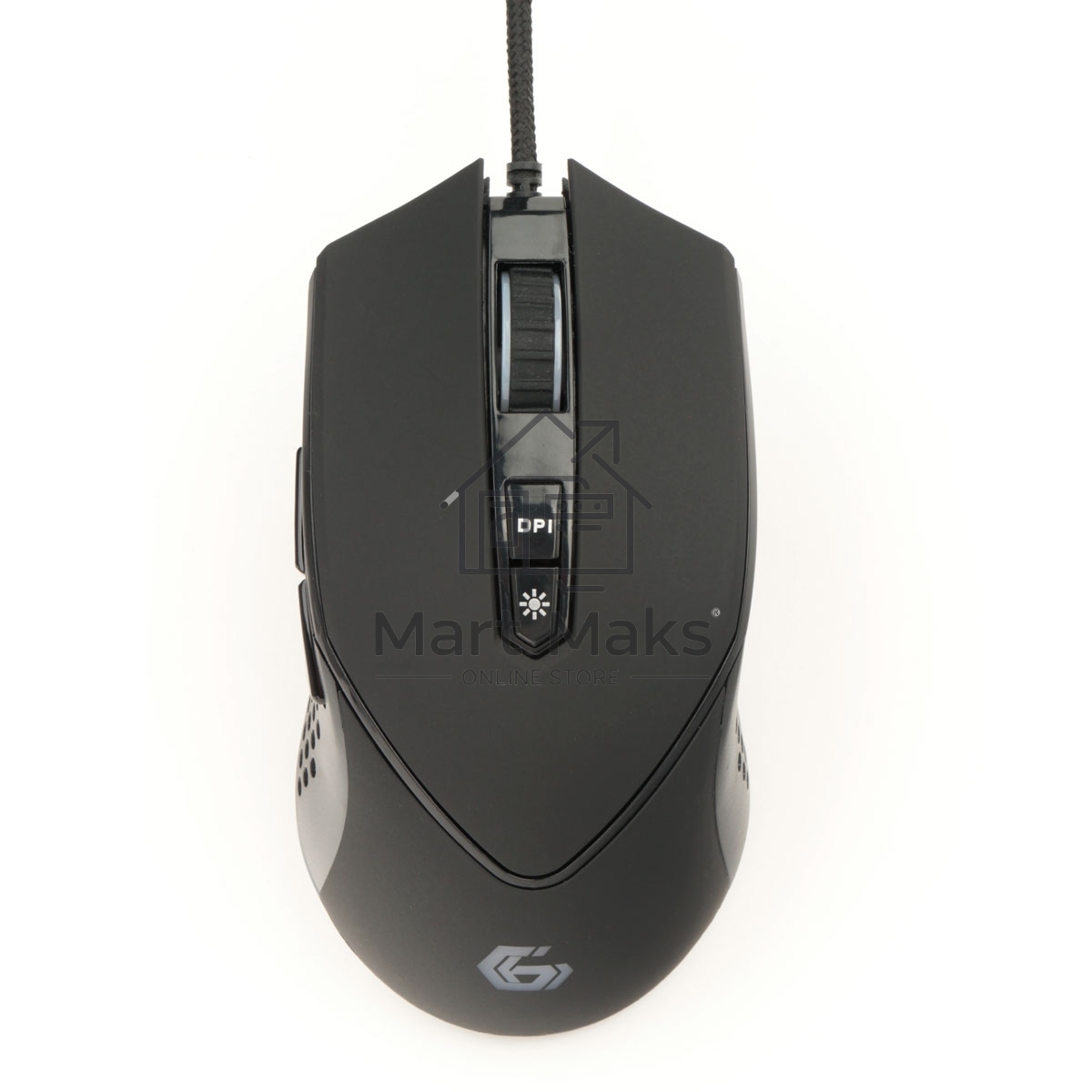 Мышь проводная Gembird MG-770 черный, 3200 dpi, USB, кнопки - 7