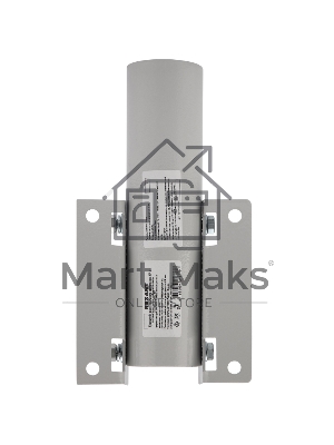 Кронштейн для консольного светильника Rexant КР-3.1 накладного монтажа или под бандажную ленту с переменным углом серый (сталь 2 мм, 230х150х150, Ø 51)