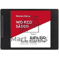Накопитель SSD WD Red SA500 WDS500G1R0A, 500Gb, SATA III, 2.5