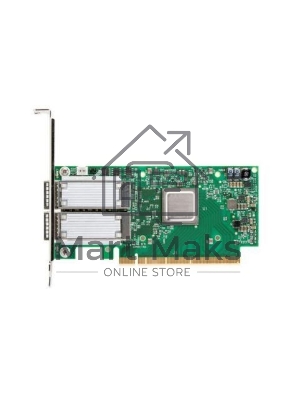Сетевая карта Infiniband ConnectX®-5 Ex VPI adapter card, EDR IB (100Gb/s) and 100GbE, dual-port QSFP28, PCIe4.0 x16, tall bracket