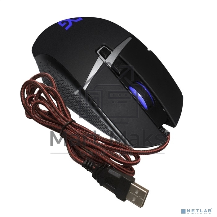 Мышь проводная ExeGate Gaming Standard Laser GML-13 черный, 4000 dpi, USB, кнопки - 8