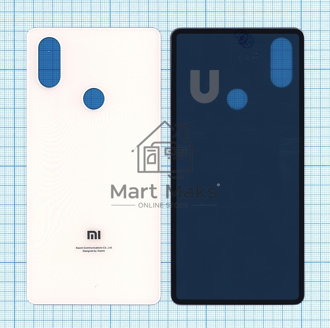 Задняя крышка для Xiaomi Mi 8 SE розовая