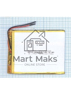 Аккумулятор Li-Pol (батарея) 3*70*90мм 3pin 3.7V/3000mAh Аккумулятор Li-Pol (батарея) 3*70*90мм 3pin 3.7V/3000mAh