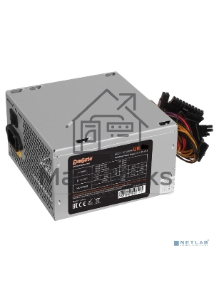 Блок питания ExeGate UN750 (EX292178RUS), 750Вт, 120мм, серебряный