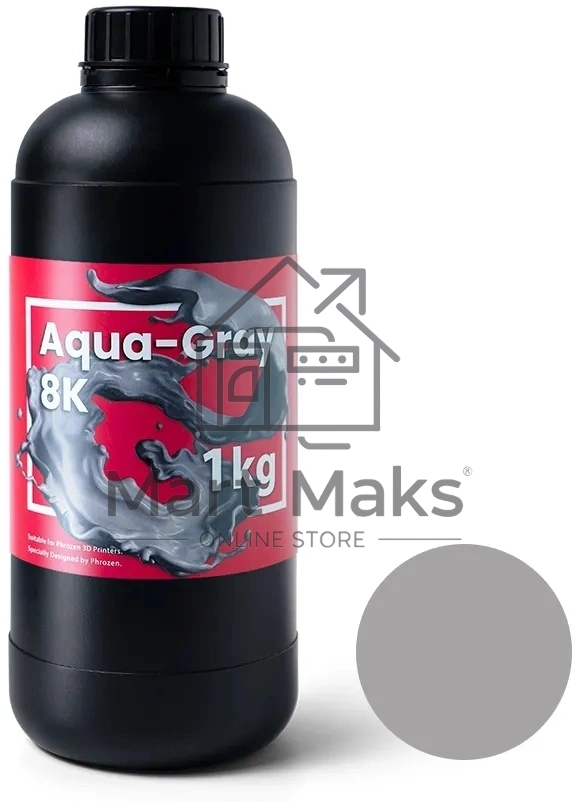 Смола 3d Phrozen Aqua 8K серый 1кг