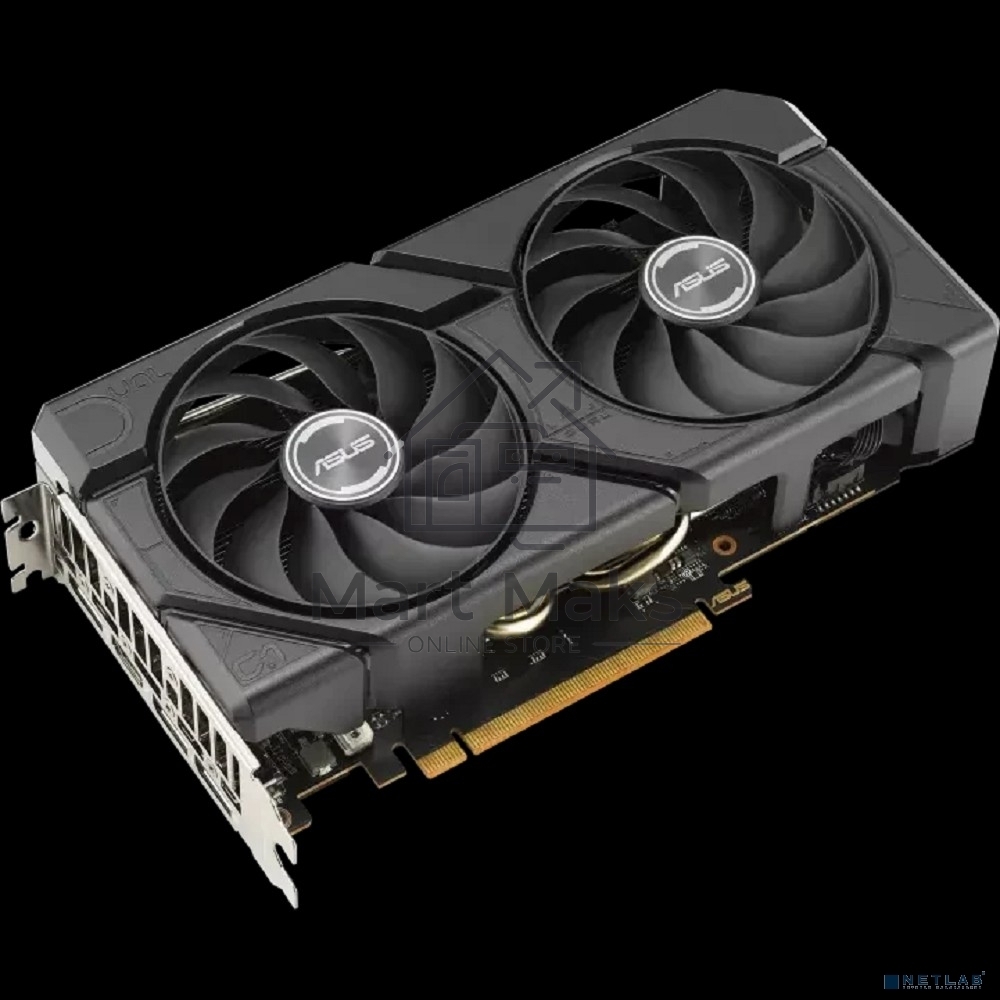 Видеокарта Asus AMD Radeon RX 7600 8Gb PCI-E DUAL-RX7600-O8G-EVO 128bit GDDR6 2280/18000 HDMIx1 DPx3 HDCP Ret