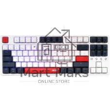Клавиатура проводная Acer OKW305, USB, белый