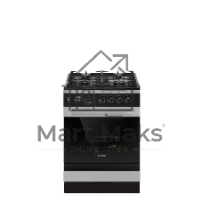 Плита газовая Gefest ПГ 6500-04 0169 черный, конфорок 4 шт, духовка 52 л, 60 см x 85 см x 60 см