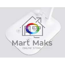 Светодиодная настольная лампа с RGB подсветкой Ambrella light DE530 WH белый LED 3000-6400K+RGB 8W