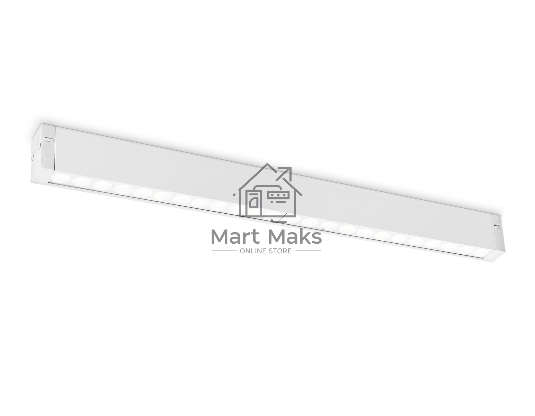 Светильник светодиодный трековый для шинопровода Magnetic Ambrella light GL1735 WH белый IP20 24W 4200K 220V 24° 455*25*42 (Без ПДУ)