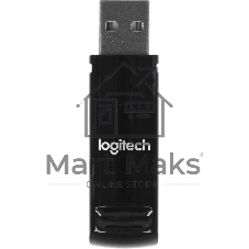 Презентер беспроводной Logitech R400 черный, радиоканал, USB, кнопки - 5