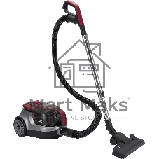 Пылесос Vitek VT-CV3113 красный/серый, 450/2200 Вт, уборка сухая, пылесборник контейнер 2 л