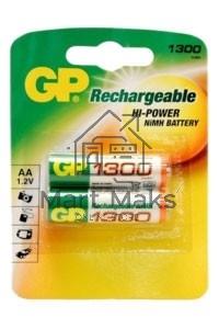 Аккумулятор GP 130AAHC AA 1300mAh (2шт)