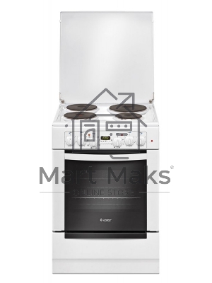 Плита электрическая Gefest 6140-03 белый, конфорок 4 электрических, духовка 55 л, 60 см x 85 см x 60 см