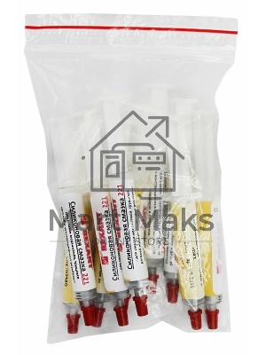 Смазка силиконовая Rexant, модель 221, до +350 ℃, 2 мл, шприц